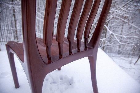 Обеденный стул из массива бука Сэм Малуф