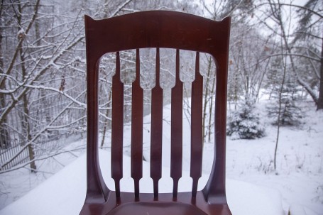 Обеденный стул из массива бука Сэм Малуф