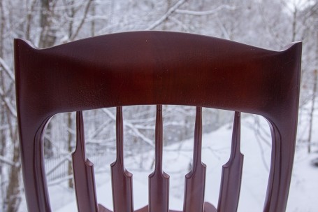 Обеденный стул из массива бука Сэм Малуф