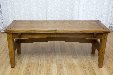 Cкамейка в прихожую в стиле Greene &amp; Greene