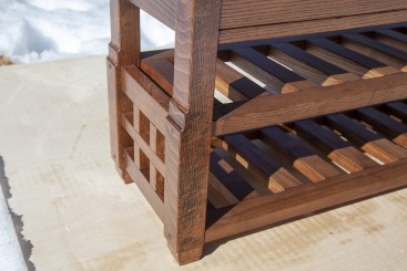 Обувница в стиле Arts &amp; Crafts